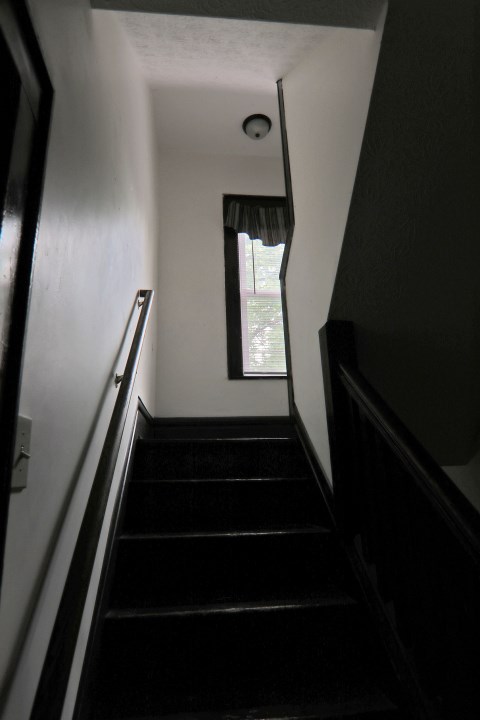 Stairway to first floor