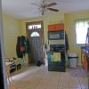 Large eat in kitchen seen from hallway
