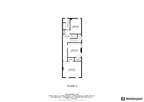Floor plan layout - 3rd floor