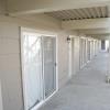 Walkway to units