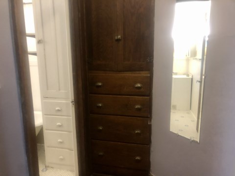 Hall built-in closet