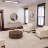 Beautiful living room with tons of natural light!