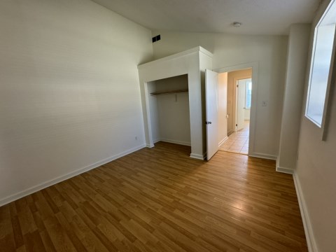 Large bedrooms with vaulted ceilings