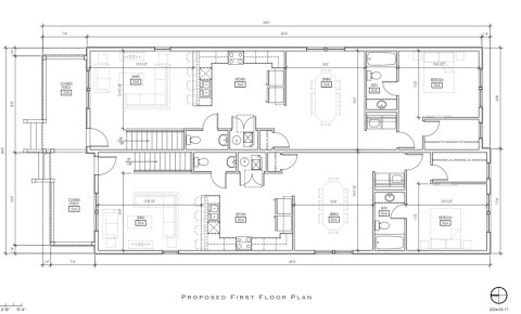 First floor layout plan