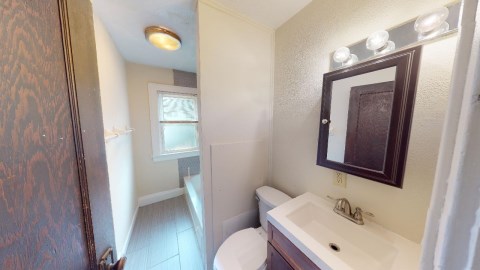 Updated bathroom!