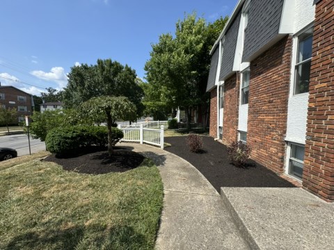 Front of the building