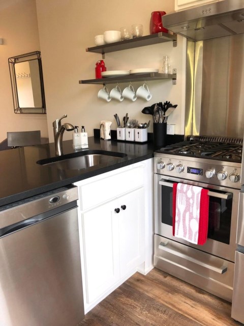 Upstairs kitchen