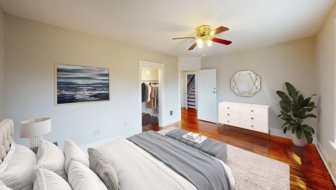 Another spacious bedroom! One of 6 total!