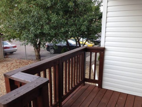 Back patio