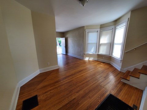 Dining area looking towards the living room