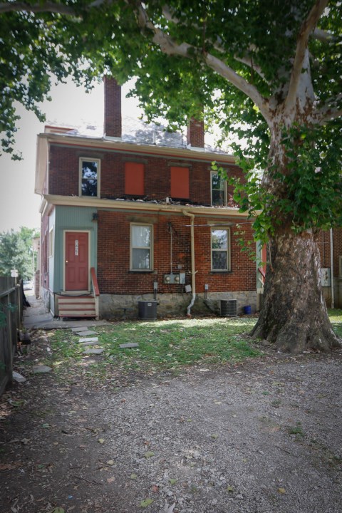 Backyard and Parking