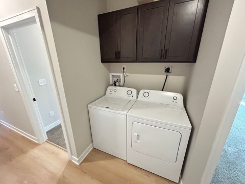 WASHER AND DRYER WILL BE INCLUDED BRAND NEW!