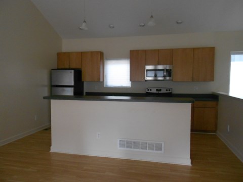 Kitchen & Living Room