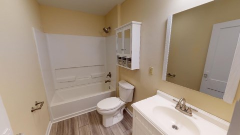 Recently updated full bathroom!  Very spacious!