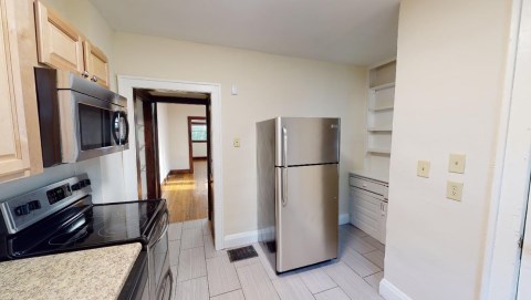 Built in storage in Kitchen!