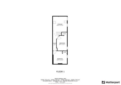 Floor plan layout - 1st floor