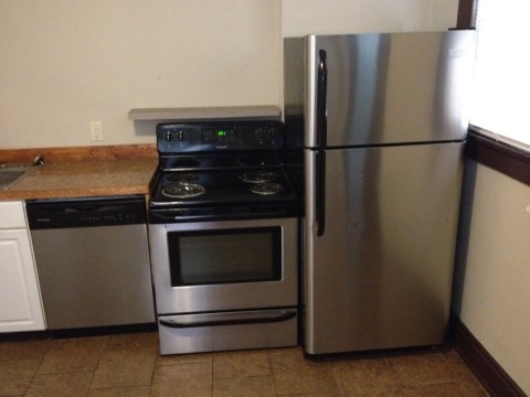 Stainless steel appliances