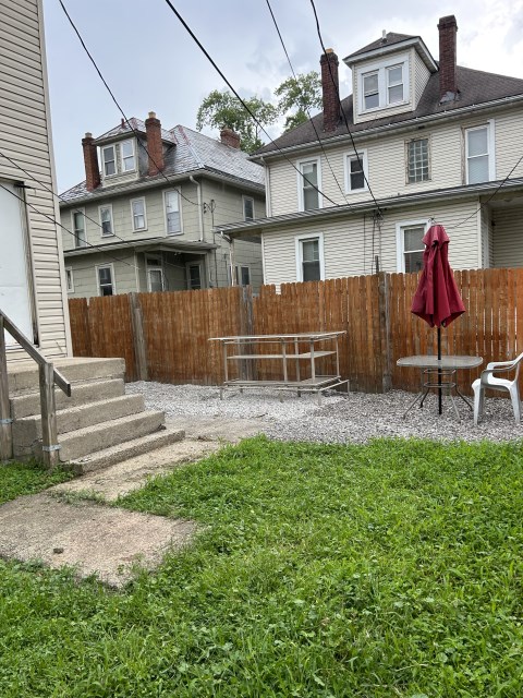 Fenced outdoor space 1