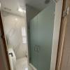 BOTH FRENCH SHOWER DOORS OPEN