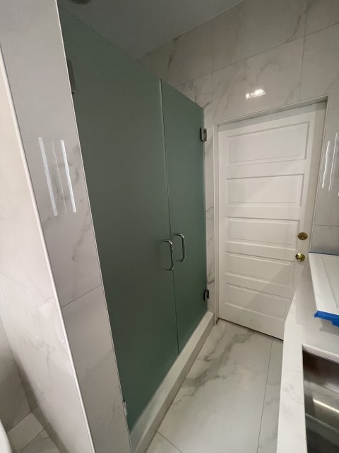 CUSTOM FROSTED DOORS