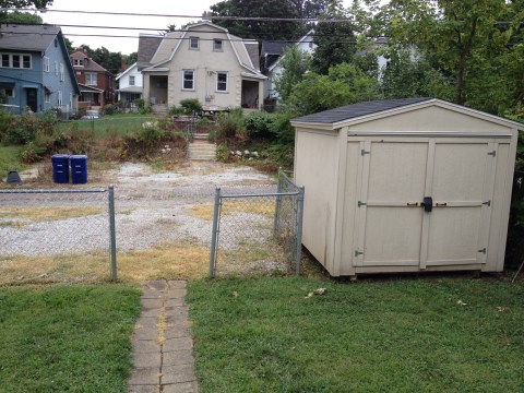 Back Yard/Shed/Parking