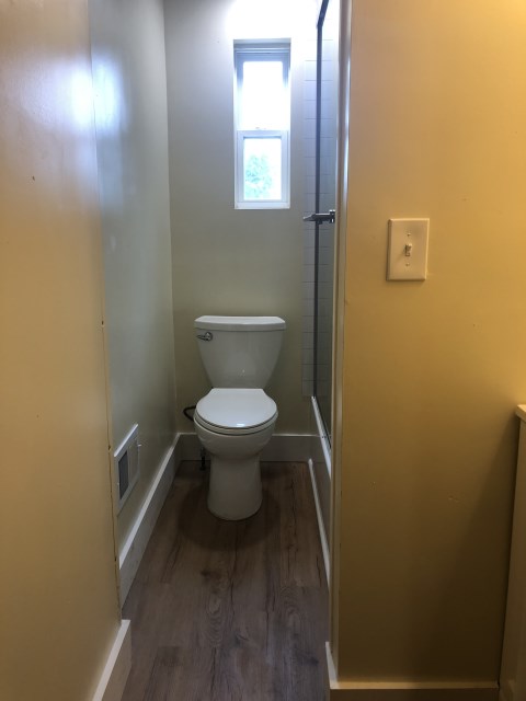 All new bathroom