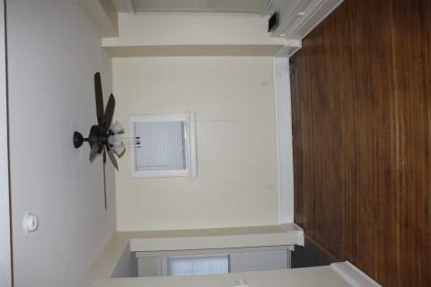 Large living room open to kitchen