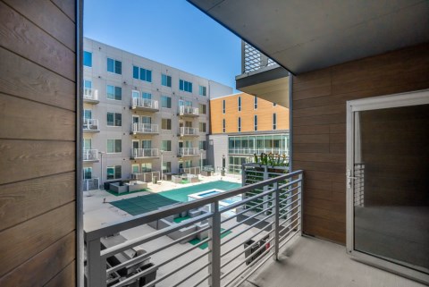 Enjoy a private patio space attached to your unit!