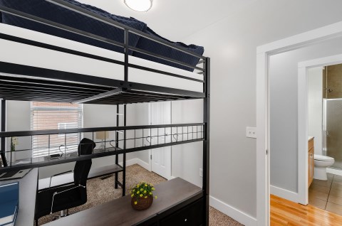 Bedroom with Bedframe Included!