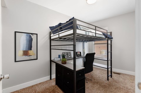 Bedroom with Bedframe Included!