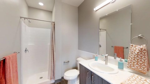 Spacious Bathroom