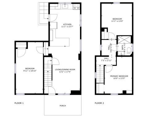 Floor plan layout of entire house!