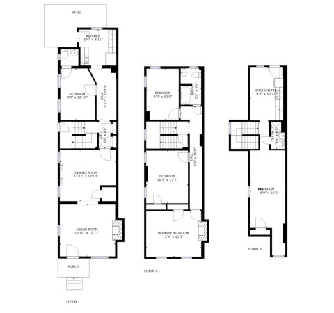 Floor plan layout of entire house!