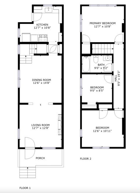 Floor plan layout of entire house!