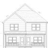 Actual drawing of front of house!