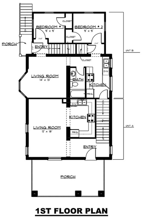 1st floor floor plan