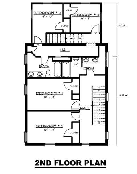 2nd floor floor plan