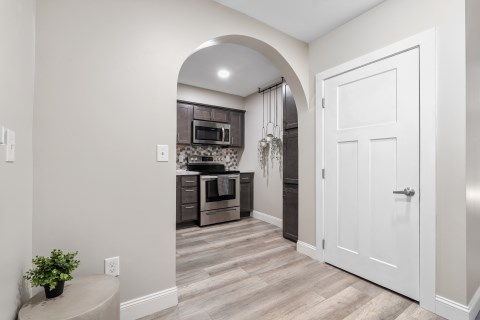Entry way to one of our beautiful Studio Units available!