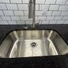 Upgraded single bowl sink w/ Kohler faucet